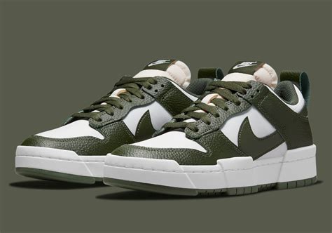 dunk low disrupt dark green white